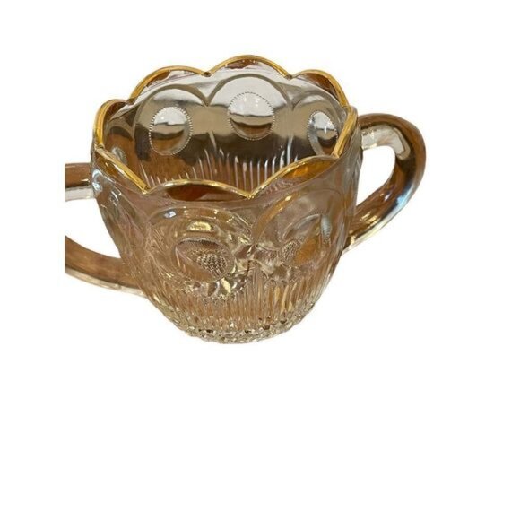 Vintage Bartlett & Collins Manhattan Bowl and cream and sugar set - Picture 9 of 15